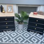 Dark Gray & Gold Tallboy