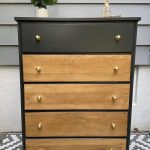 Oversized Lavender Gray Nightstands